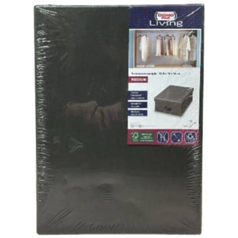 Scatola Grey Maniglie Pelle Medium - Foto 1