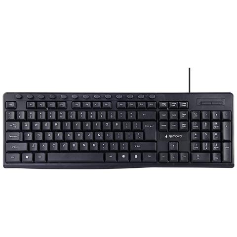 Tastiera Cablato 8716309117678  (Layout Inglese US) Colore Nero - Foto 1