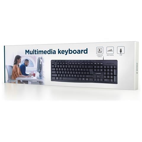 Tastiera Cablato 8716309117678  (Layout Inglese US) Colore Nero - Foto 2