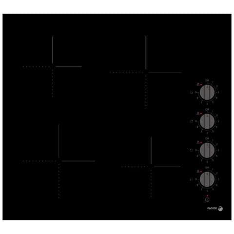 FAVM3540 piano cottura Nero Da incasso 60 cm Ceramica 4 Fornello (i) - Foto 1