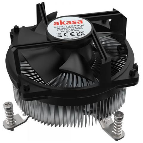Intel Lga1700 Processore Raffreddatore Ibrido 9 Cm Alluminio, Nero 1 Pz - Foto 1