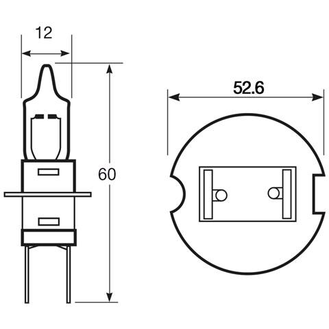 Lampadina Importazione 12v 55w - Foto 2