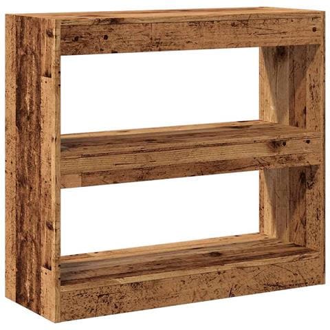 Libreria/divisorio In Legno Vecchio 80x30x72 Cm - Foto 2