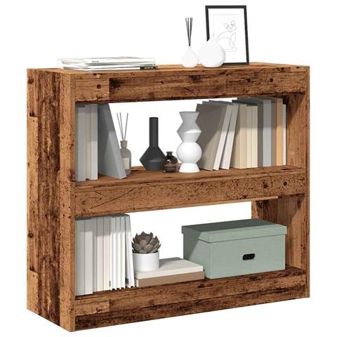 Libreria/divisorio In Legno Vecchio 80x30x72 Cm - Foto 1