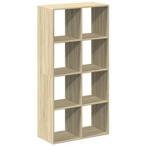 Libreria Divisorio Rovere Sonoma 69,5x29x137,5 Cm In Truciolato - Foto 2