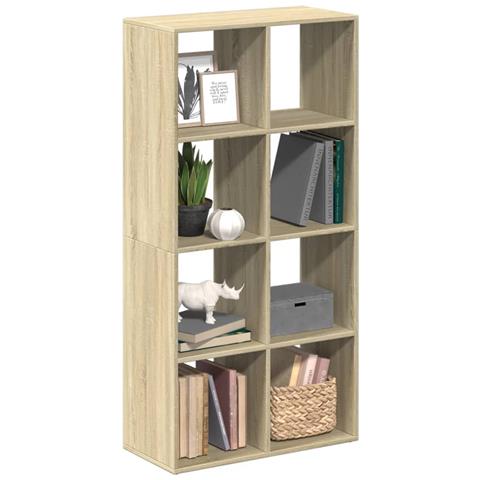 Libreria Divisorio Rovere Sonoma 69,5x29x137,5 Cm In Truciolato - Foto 1