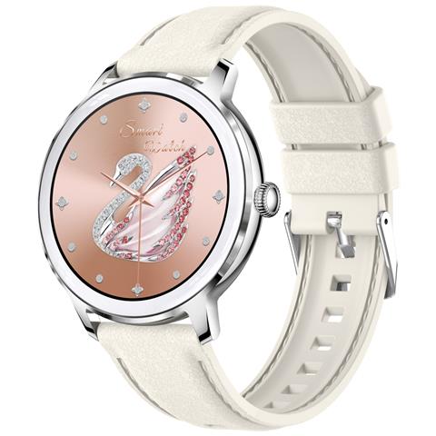 Smartwatch Con Misuratore Di Pulsazioni, Pressione Sanguigna E Ossigeno Nel Sangue Silver - Foto 14