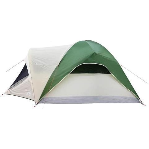 Tenda Familiare Cabina per 6 Persone Verde Impermeabile - Foto 8
