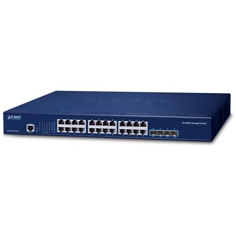 Layer 3 24-Port 10/100/1000T Gestito L3 Gigabit Ethernet (10/100/1000) 1U Blu - Foto 1