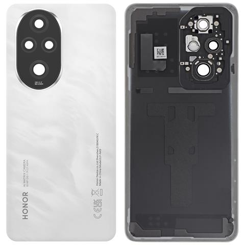 Coperchio Batteria Originale Per Smartphone 200 Pro In Plastica Rigida, Bianco / Nero - Foto 1