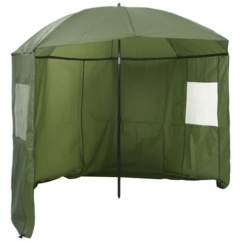 Ombrellone da Pesca Giallo militare 240 x 210 cm - Foto 1