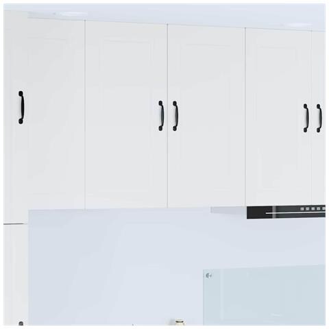 Pensile cucina Bianco 80 x 31 x 80 cm Legno multistrato - Foto 2