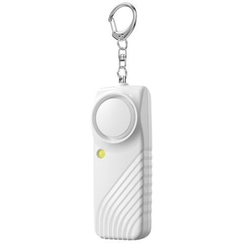Allarme Di Sicurezza Personale Con Batteria - Portachiavi Con Allarme Di Emergenza Da 130 Db Con Luce Led White - Foto 1