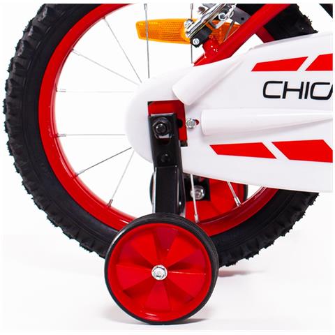 Sch Chicane 14'' - Bicicletta Per Bambini (4-6 Anni), Ruote 14'', Telaio Acciaio, Con Accessori - Colore Rosso - Foto 5