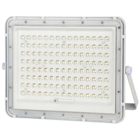 Faro LED con Telecomando e Pannello Solare 20W 4000K IP65, colore Bianco - Foto 1