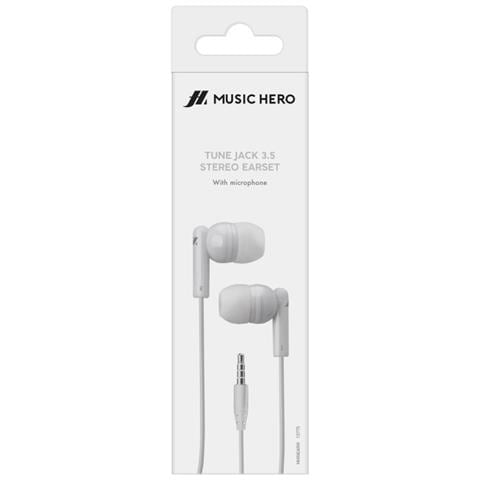 MHINEARW cuffia e auricolare Cuffie Cablato In-ear Bianco - Foto 2