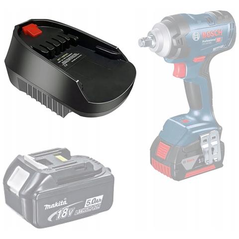 Adattatore Batteria Makita 18v Per Bosch - Compatibile Con Utensili Bosch 18v C Series Green | Alta Qualita E Durata - Foto 7