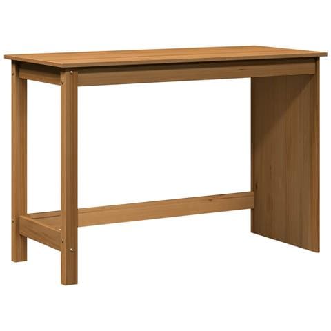 Scrivania Marrone miele 112 x 50 x 75 cm Legno di Pino Massello - Foto 1