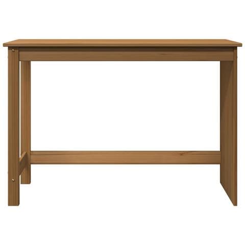 Scrivania Marrone miele 112 x 50 x 75 cm Legno di Pino Massello - Foto 2