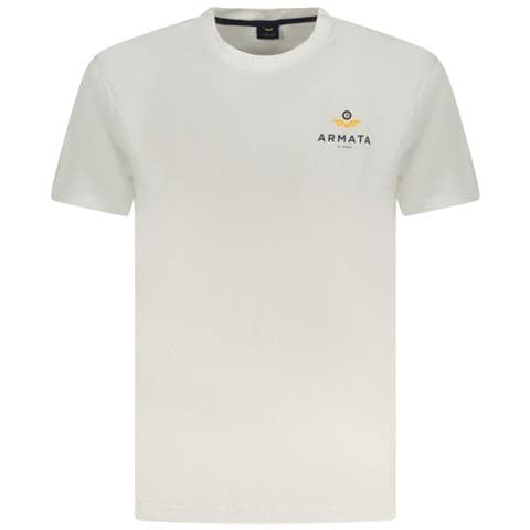 MAGLIETTA A MANICHE CORTE DA UOMO BIANCA - Colore: Bianco, Taglia: S - Foto 1