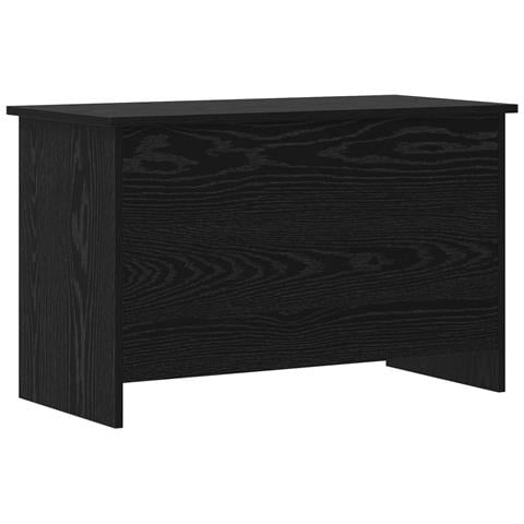 Cassa di stoccaggio Rovere Nero 80 x 40 x 50 cm - Foto 1