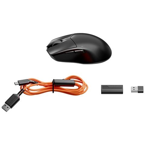 Dark Perk Ergo mouse Gaming Mano destra RF Wireless + USB Type-C Ottico 32000 DPI - Foto 2