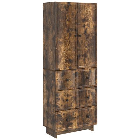 Set di armadi 2 pcs 66 x 34,5 x 90 cm Legno ingegnerizzato - Foto 1