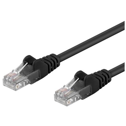 ICOC CCA6U-250-BK - Cavo di rete Patch CCA Cat. 6 Nero UTP 25 m - Foto 1