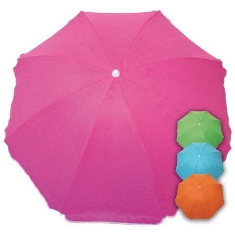 Ombrellone da Spiaggia Diametro 200 cm Colori Assortiti - Foto 2