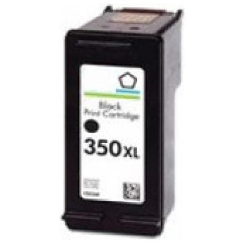 Cartuccia 350xl Nera Compatibile Per Hp Deskjet D4245 D4260 D4263 Cb336ee Capacità 30ml - Foto 1