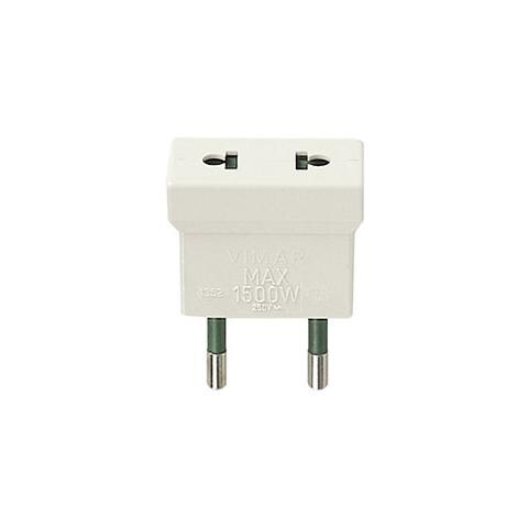 1352b - Adattatore S10 - Usa+eu Bianco - Foto 1