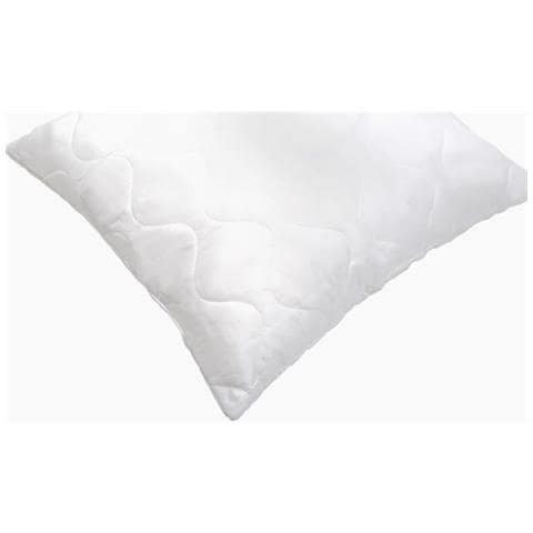 Cuscino A Memoria Di Forma Trapuntato 60 x 60 cm Bianco - Foto 2