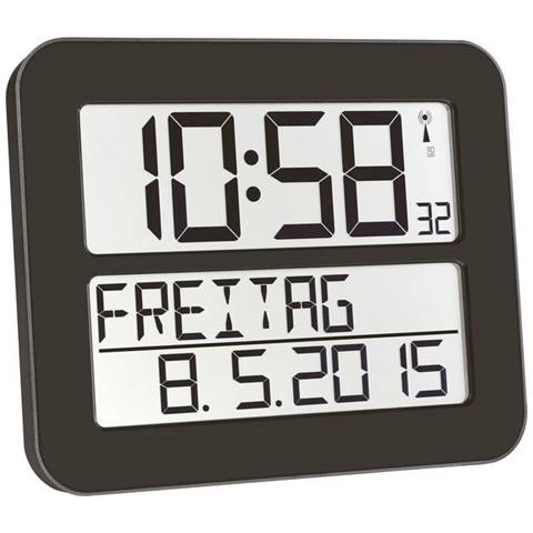 60,4512.01-Orologio da Parete Nero - Foto 1