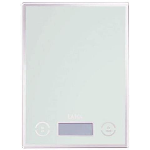 KS1050 Bianco Superficie piana Rettangolo Bilancia da cucina elettronica - Foto 1