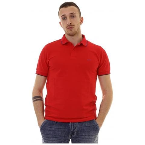 Polo Small Stripe On Collar Manica Corta Uomo Taglia 3xl - Foto 1