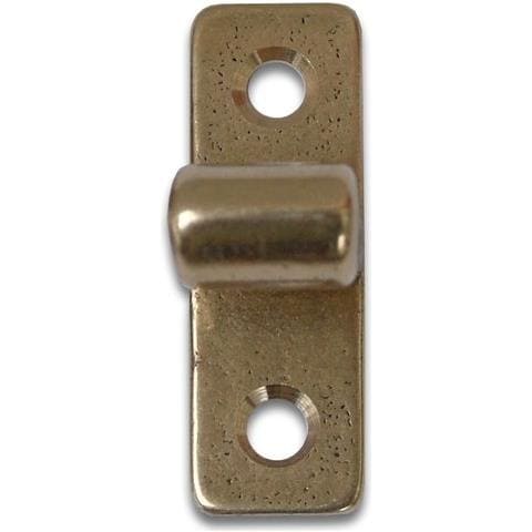 Presa A Legno Per Pinza Fermaporta Ottone Ottone Naturale Non Verniciato - Foto 1