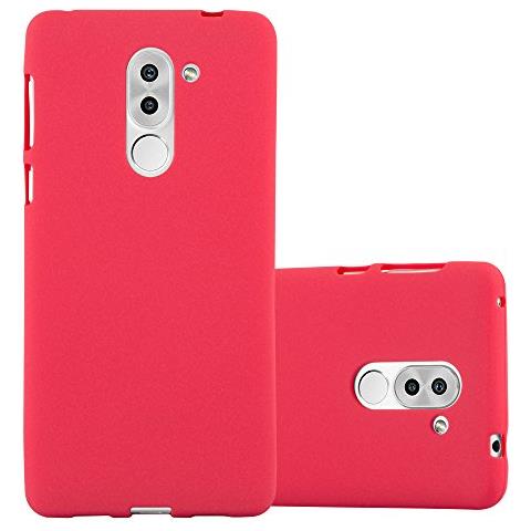 Cadorabo Custodia Compatibile Con Honor 6x In Frost Rosso - Coperchio Protettivo In Silicone Tpu Flessibile - Foto 1
