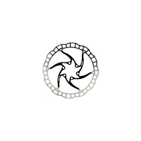 Disco Lx16 light Mtb / strada / e-bike Ø160 mm Nero Freno Ciclo Unisex Adulto, Argento - Foto 1