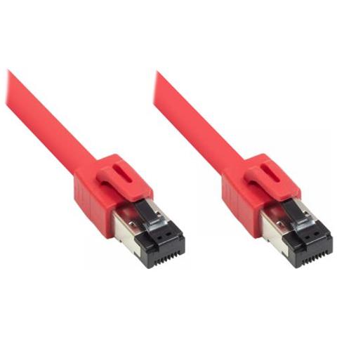 Alcasa 8080-150r Netzwerkkabel 15 M Cat8.1 S / ftp (s-stp) Rot (8080-150r) - Foto 1