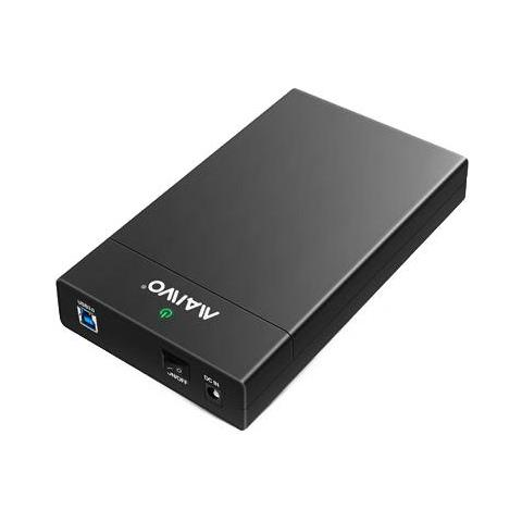 Coreparts K3568 Contenitore Di Unitãƒæ’ã‚â Di Archiviazione (3.5 Usb 3.0 Sata Enclosure Eu - Support Hdd Up To 10tb - S - Foto 1