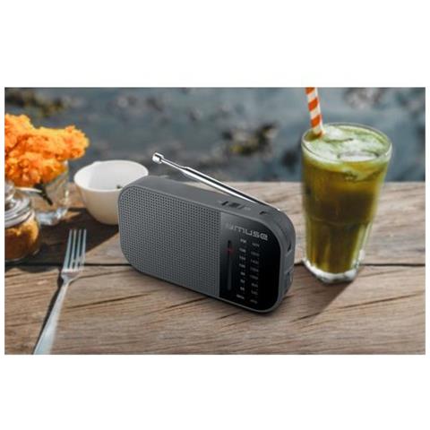 M-025 R Radio Portatile Fm / am Nero - Foto 2