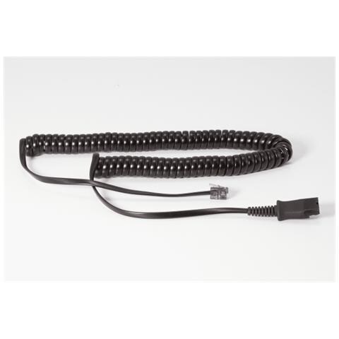 Headset-kabel - 4-poliger Steckverbinder - Gewickelt - Fr Comfortel 1400, 1400 Ip - Foto 1