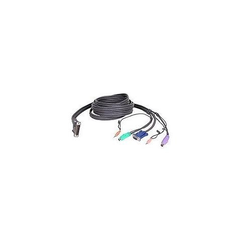2L1701P, Nero, CS228, CS428, DB-25, PS / 2, PS / 2, VGA - Foto 1
