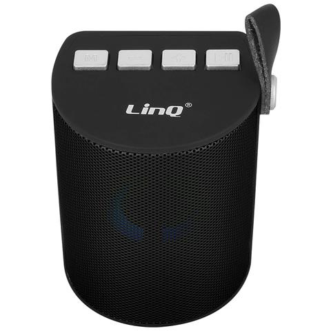 Speaker Wireless Bluetooth Led Multicolor Radio Fm Porta Usb Microsd Nero - Foto 1