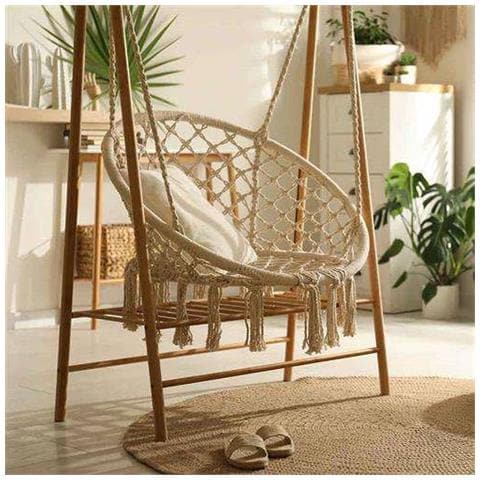 Amaca Tonda 82x130 Natural - Foto 1