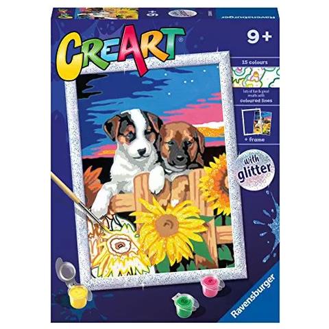 Gioco Creativo 23569 Creart Cagnolini Con Girasoli - Foto 1