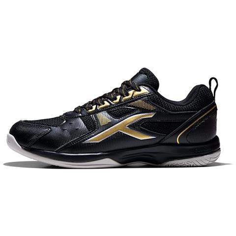 Scarpe Da Badminton Professionali Da Uomo Raze Antitraccia (nero /oro, Taglia: Eu 35, Uk 1, Us 2) - Foto 1