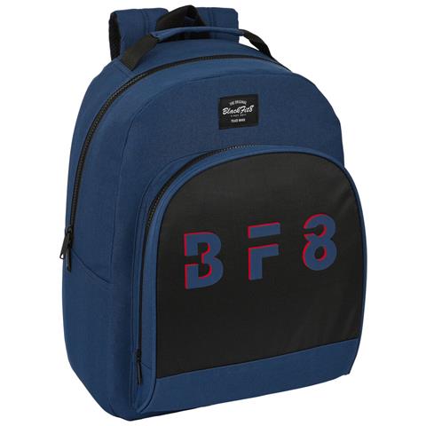 Zaino Scuola Blackfit8 Urban Nero Blu Marino (32 X 42 X 15 Cm) - Foto 1