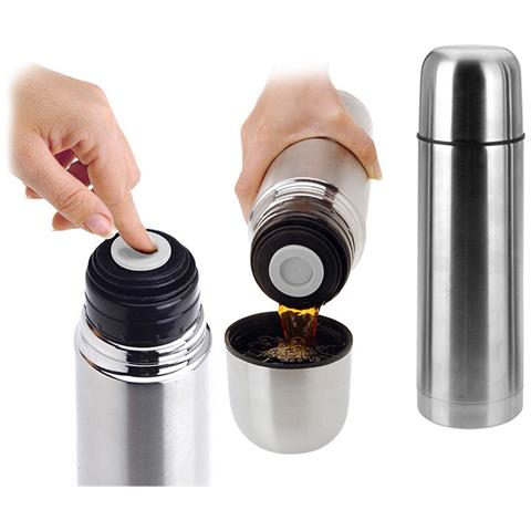 Thermos Con Coperchio Dispenser Acciaio Inossidabile (1 L) - Foto 2
