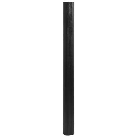 Tappeto Rettangolare Nero 80x500 Cm In Bambù - Foto 3